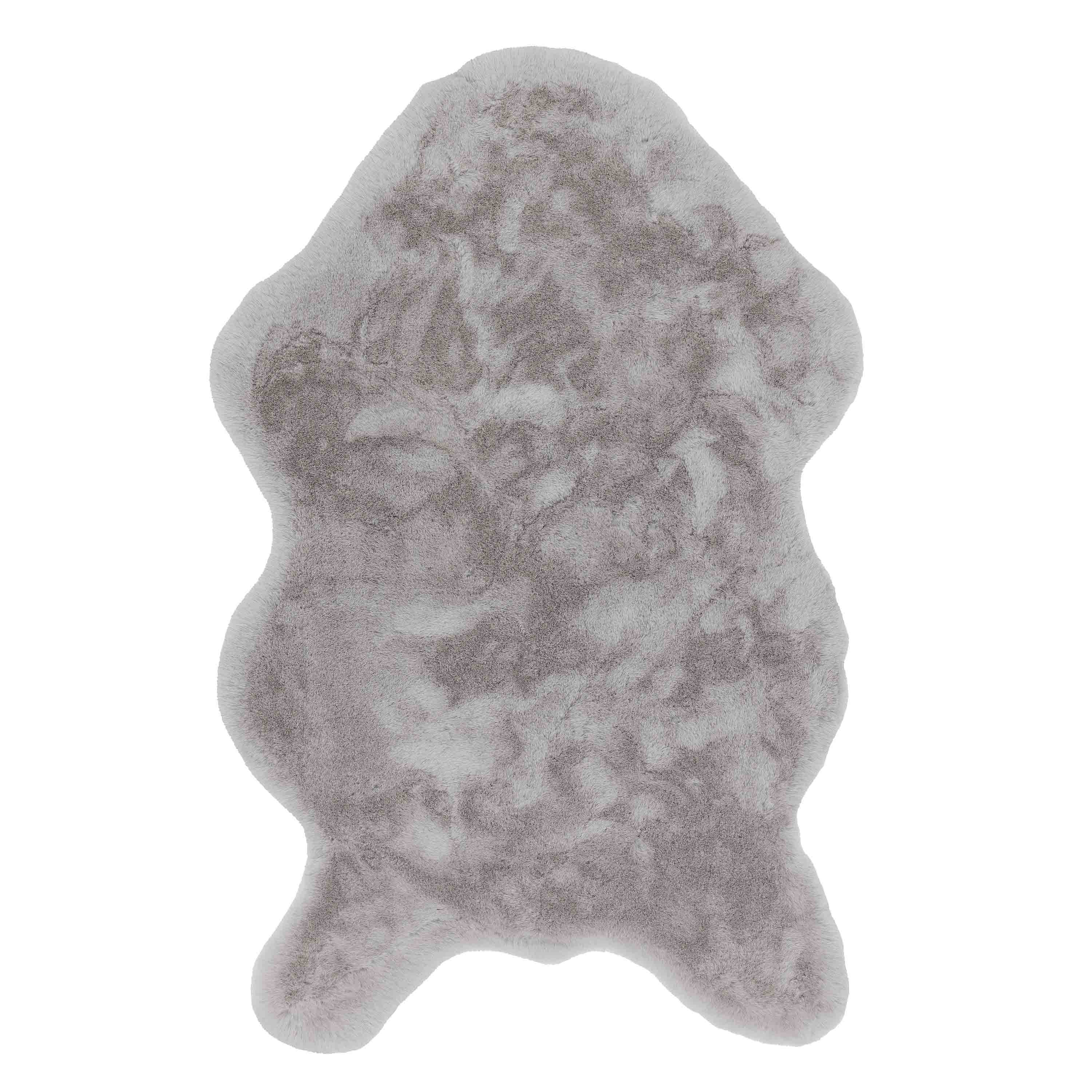 Schöner Wohnen Kollektion Teppich Tender 60x90 cm Shape Silber