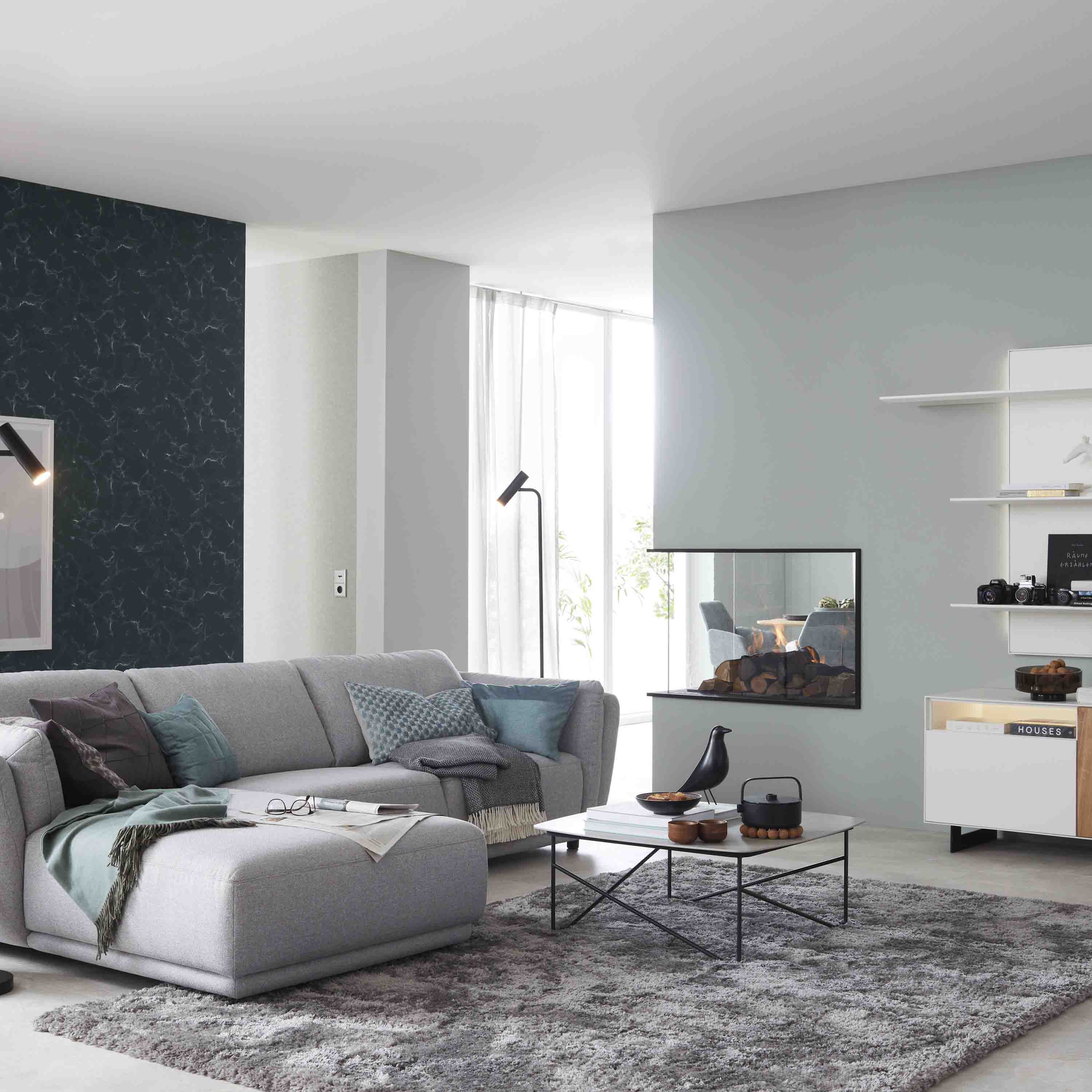 Schöner Wohnen Kollektion Teppich Heaven 133x190 cm Grau Schöner Wohnen Kollektion Teppich Heaven 133x190 cm Grau
