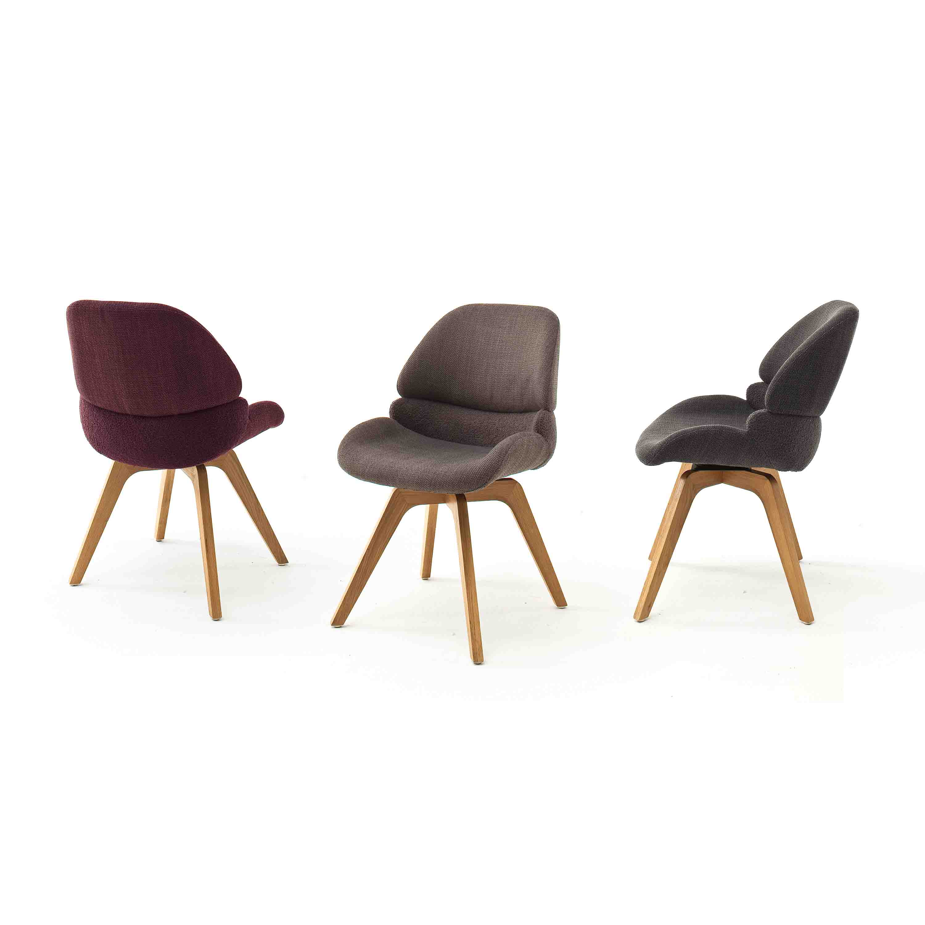 MCA Furniture 4-Fuß-Stuhl Henderson 2er-Set Cappuccino MCA Furniture 4-Fuß-Stuhl Henderson 2er-Set Cappuccino