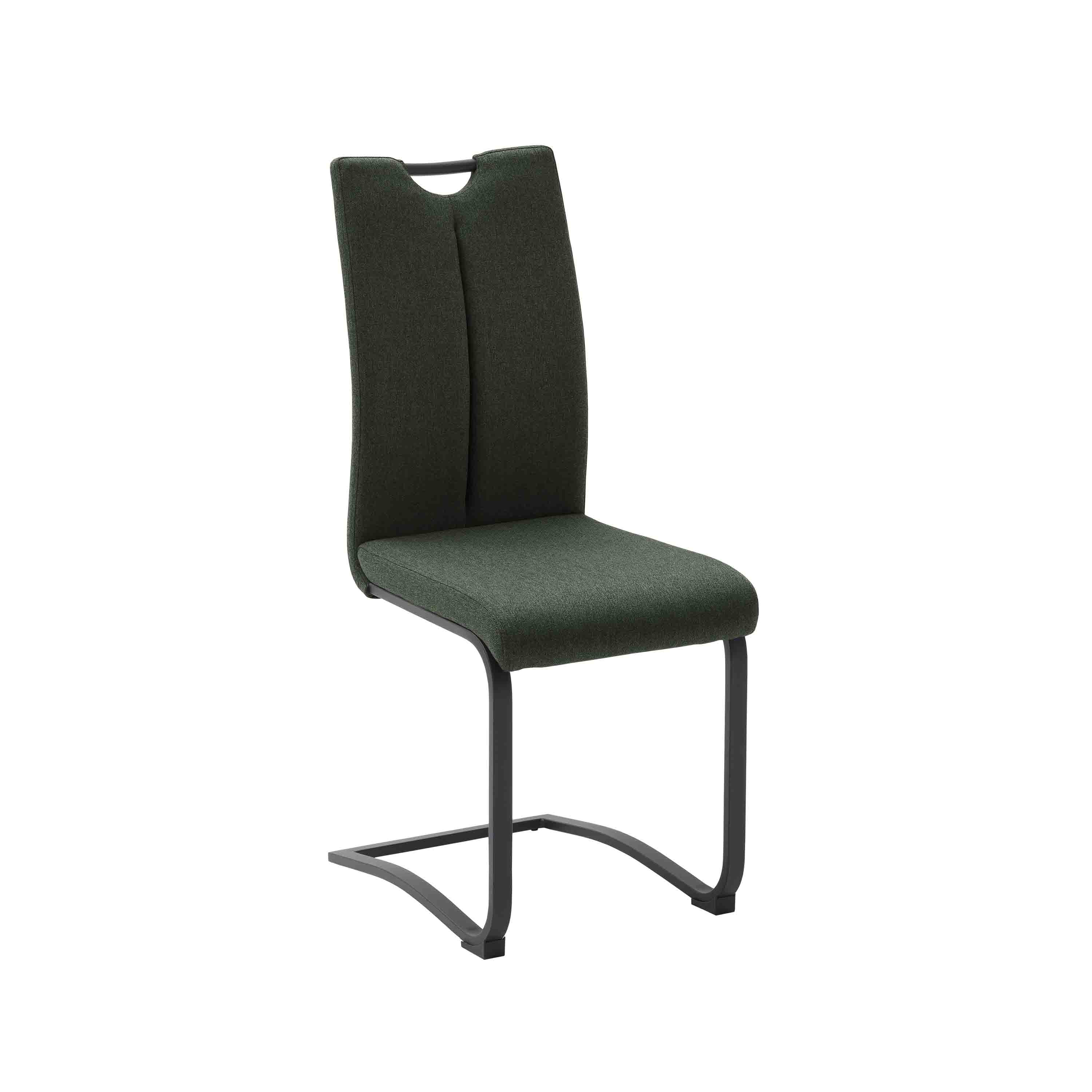 MCA Furniture Schwingstuhl Sambia 4er-Set mit Griffloch Olivgrün MCA Furniture Schwingstuhl Sambia 4er-Set mit Griffloch Olivgrün