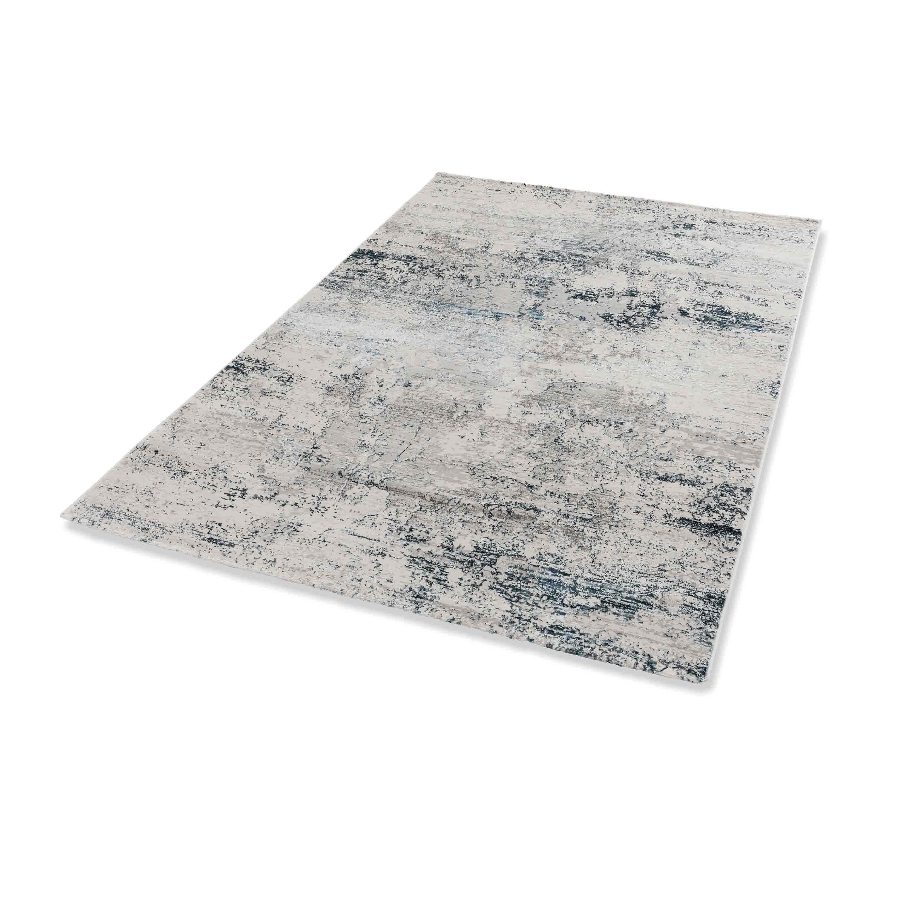 Astra Teppich Antea 80x150 cm Blau Creme Vintage