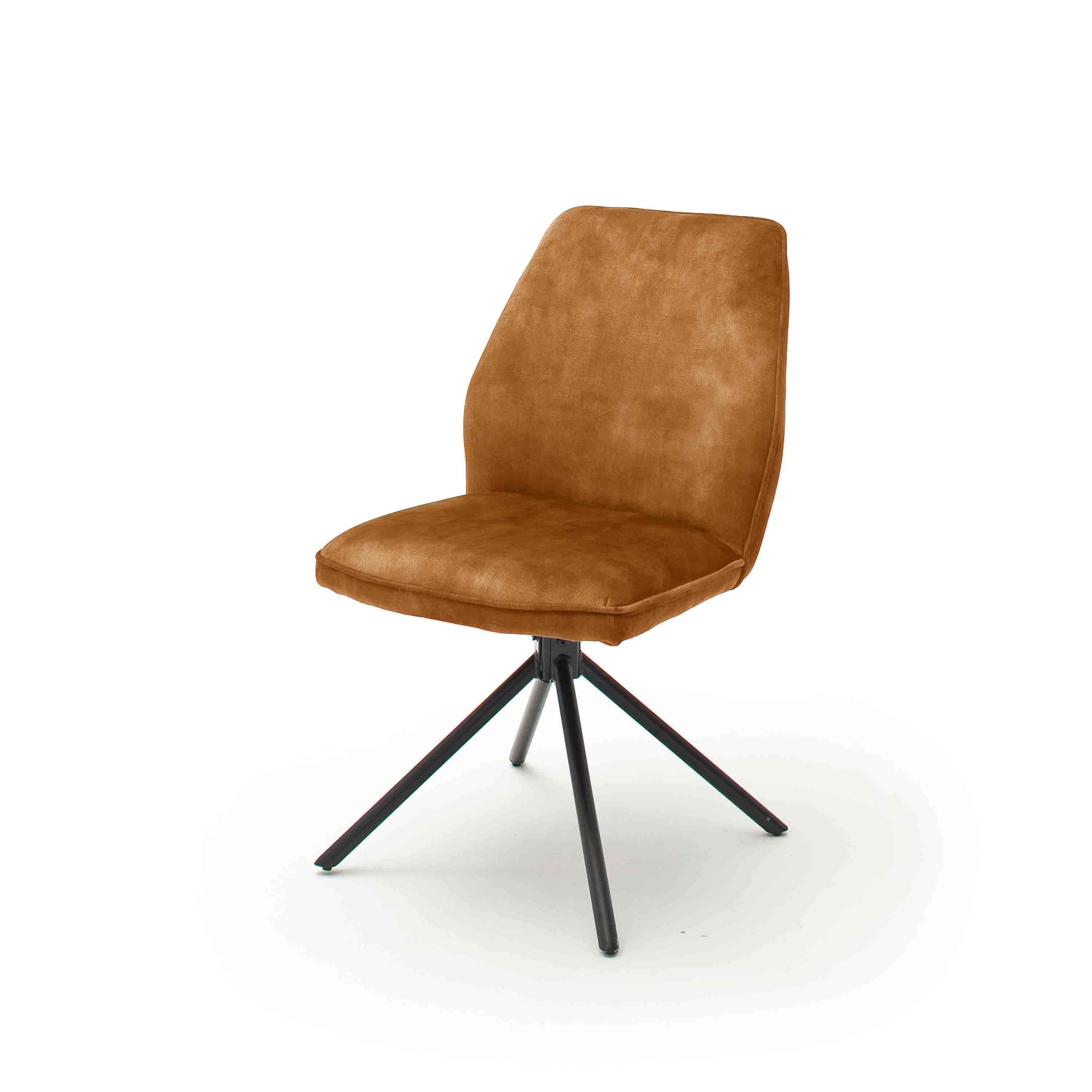 MCA Furniture 4-Fuß-Stuhl Ottawa 2er-Set Currygelb