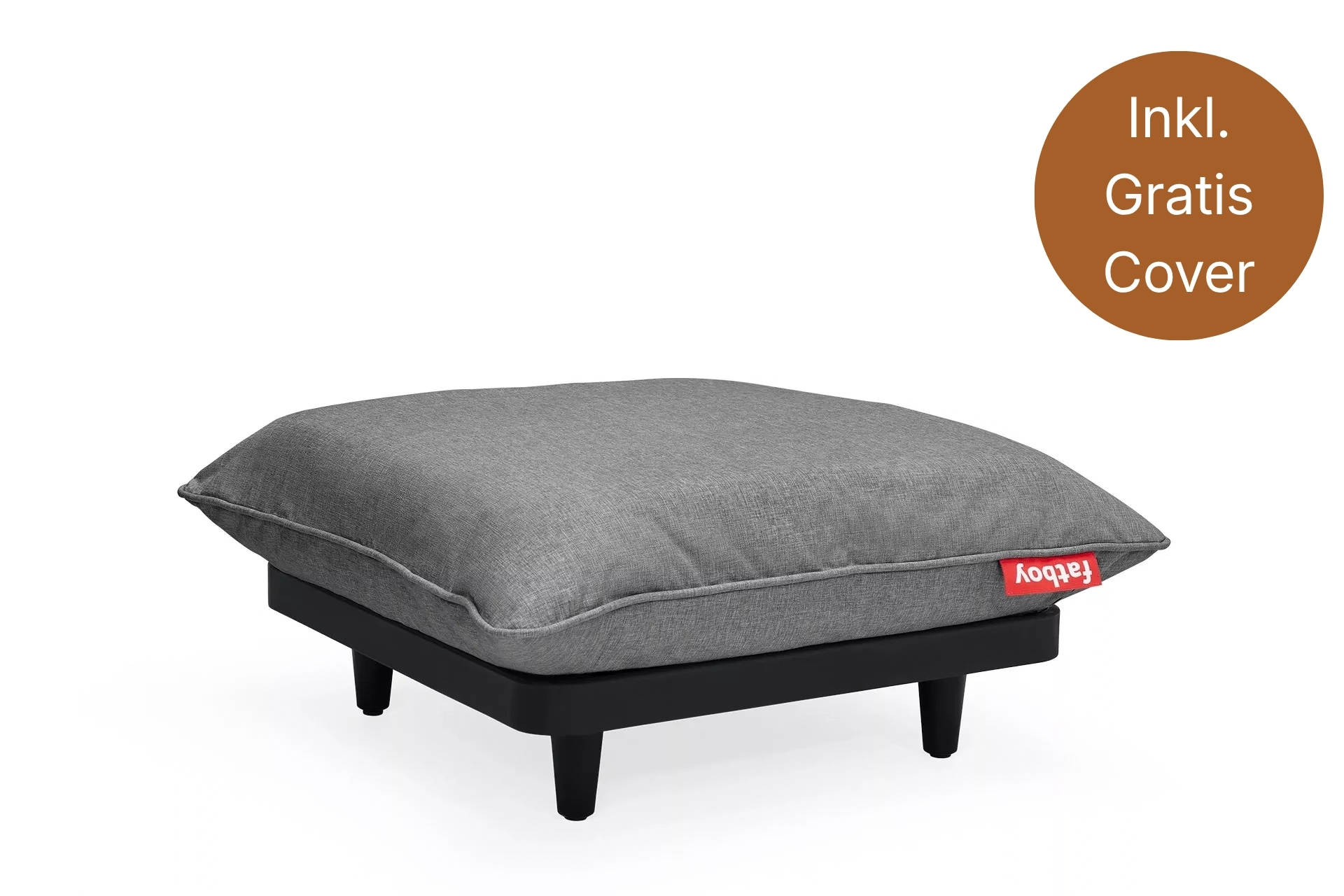 fatboy Gartenhocker Paletti Hocker Rock Grey