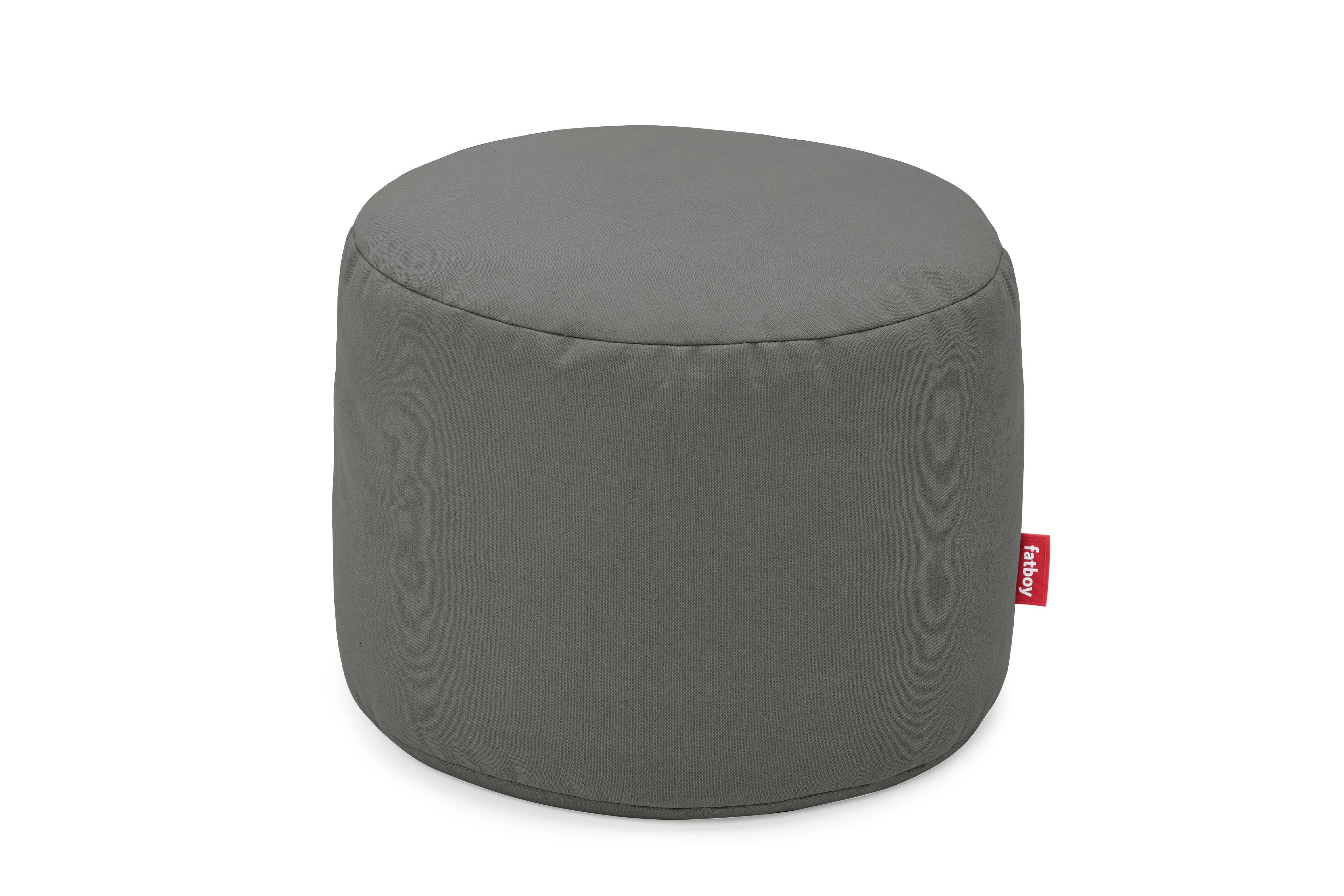 fatboy Hocker Point Canvas Recycled Charcoal Grey