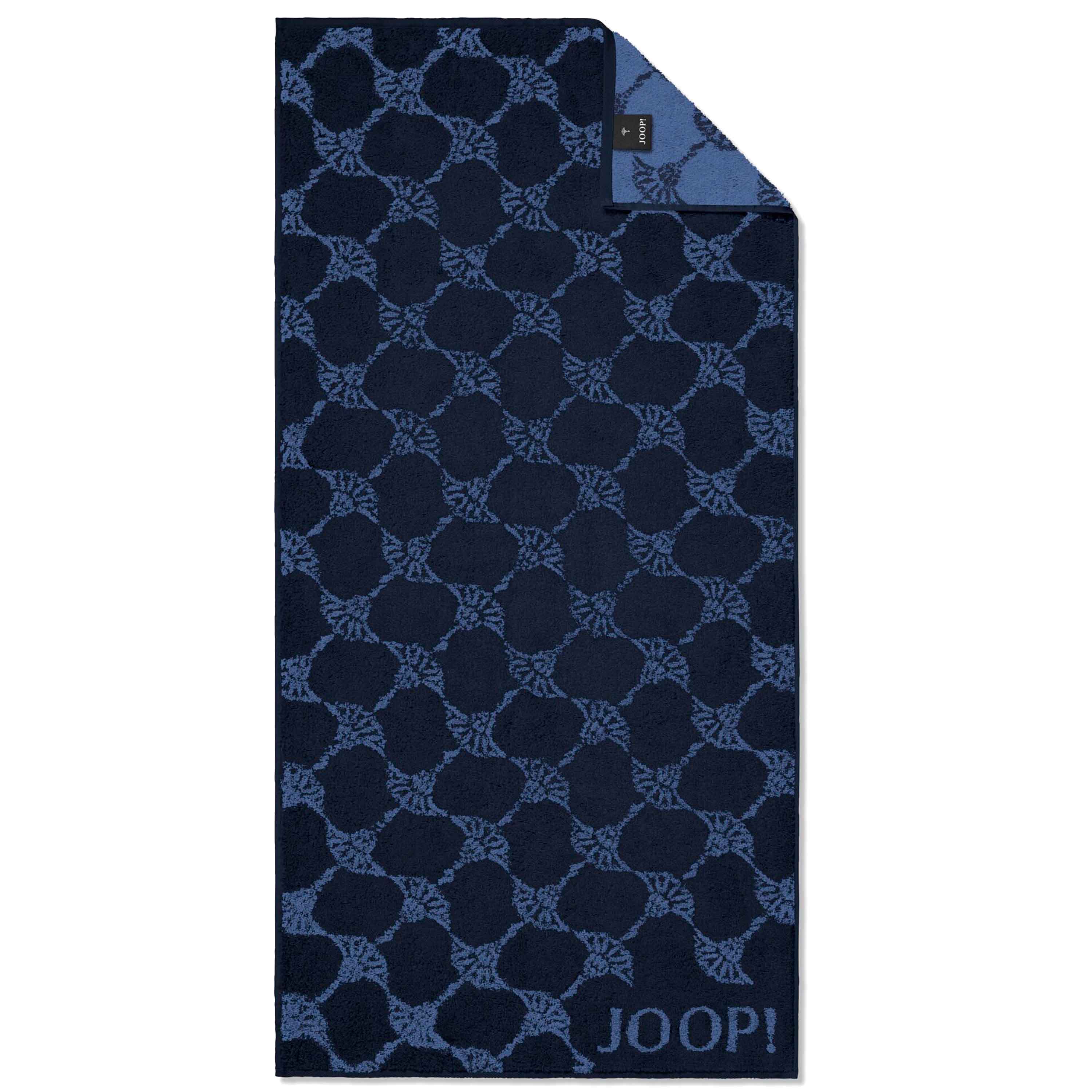 Joop! Handtuch Classic Cornflower 50/100 (3er-Set) Navy