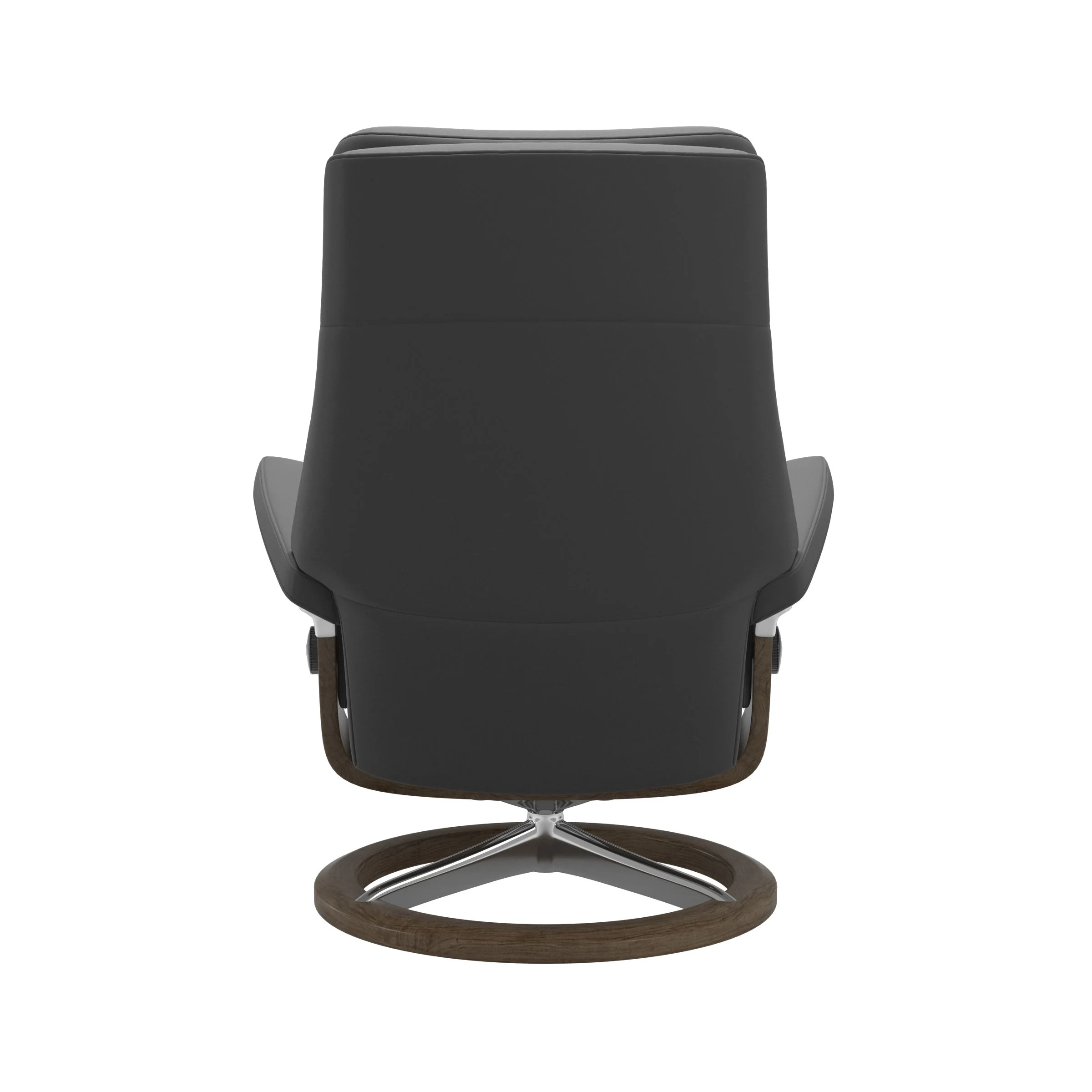 Stressless Paul Signature Sessel mit Hocker M Leder Batick Chrom