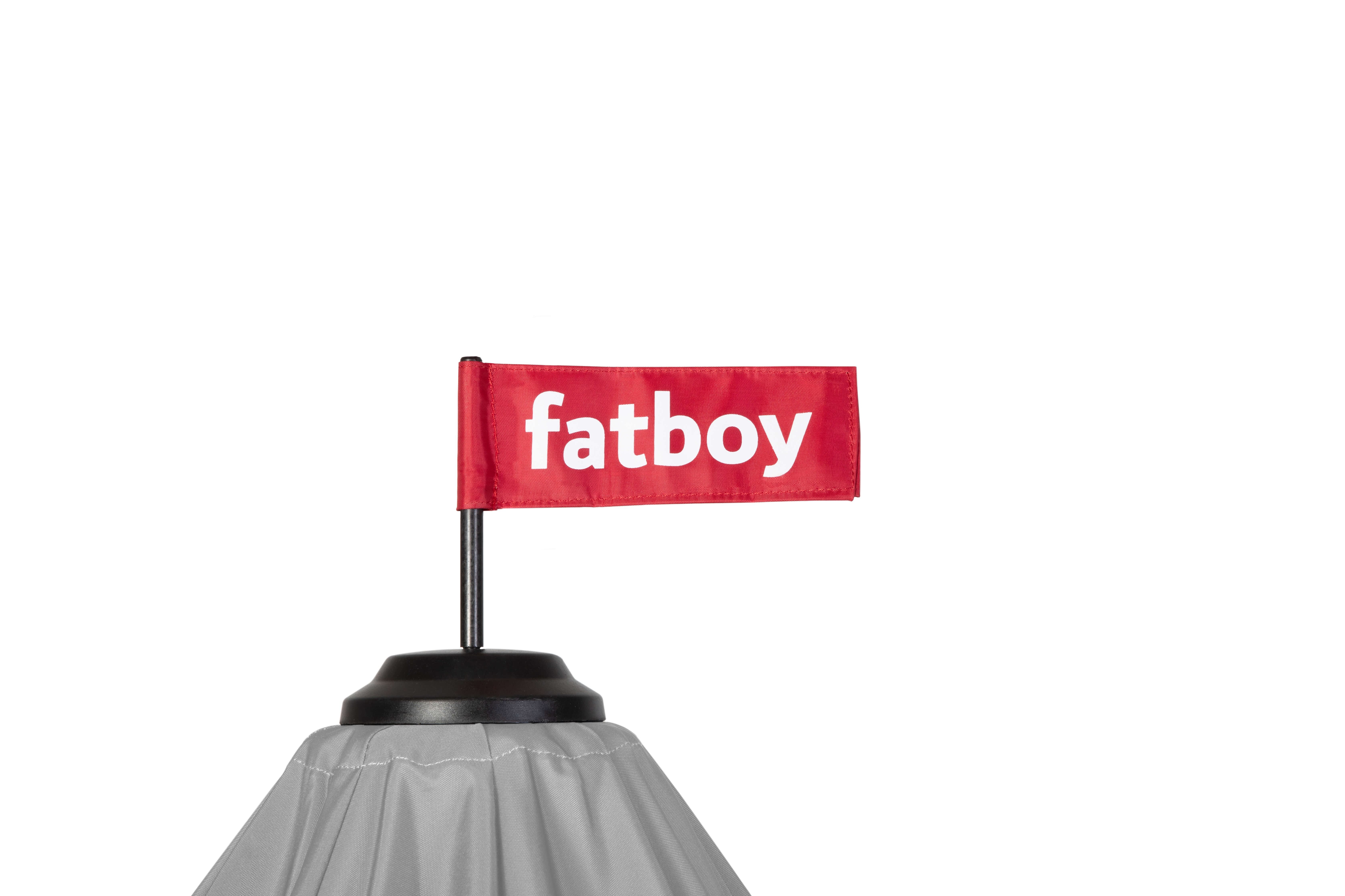 fatboy Sonnenschirm Stripesol Hellgrau