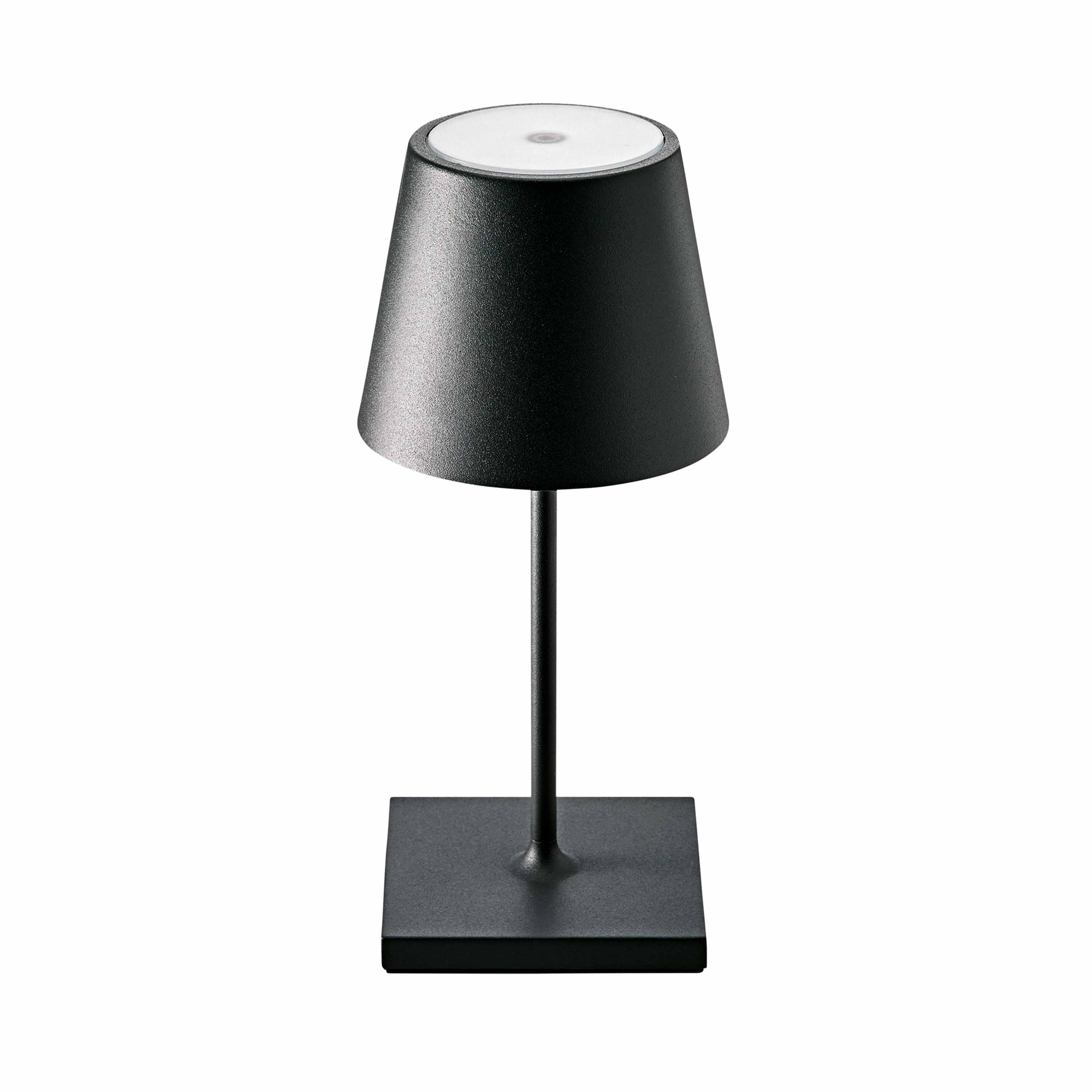 Sigor Tischleuchte Nuindie Mini 25cm Rund Nachtschwarz