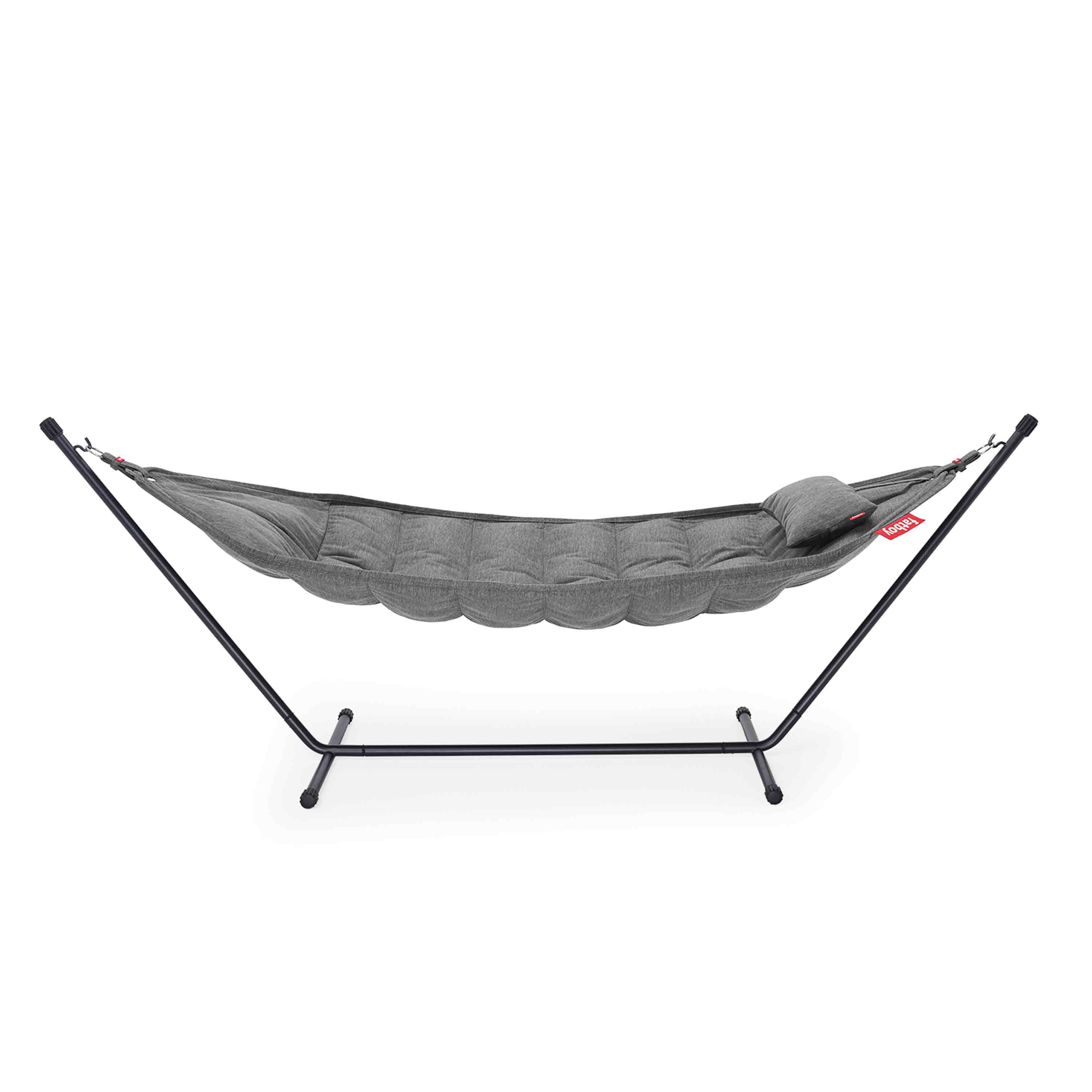 fatboy Hängematte Headdemock Superb incl. Rack & Pillow Rock Grey