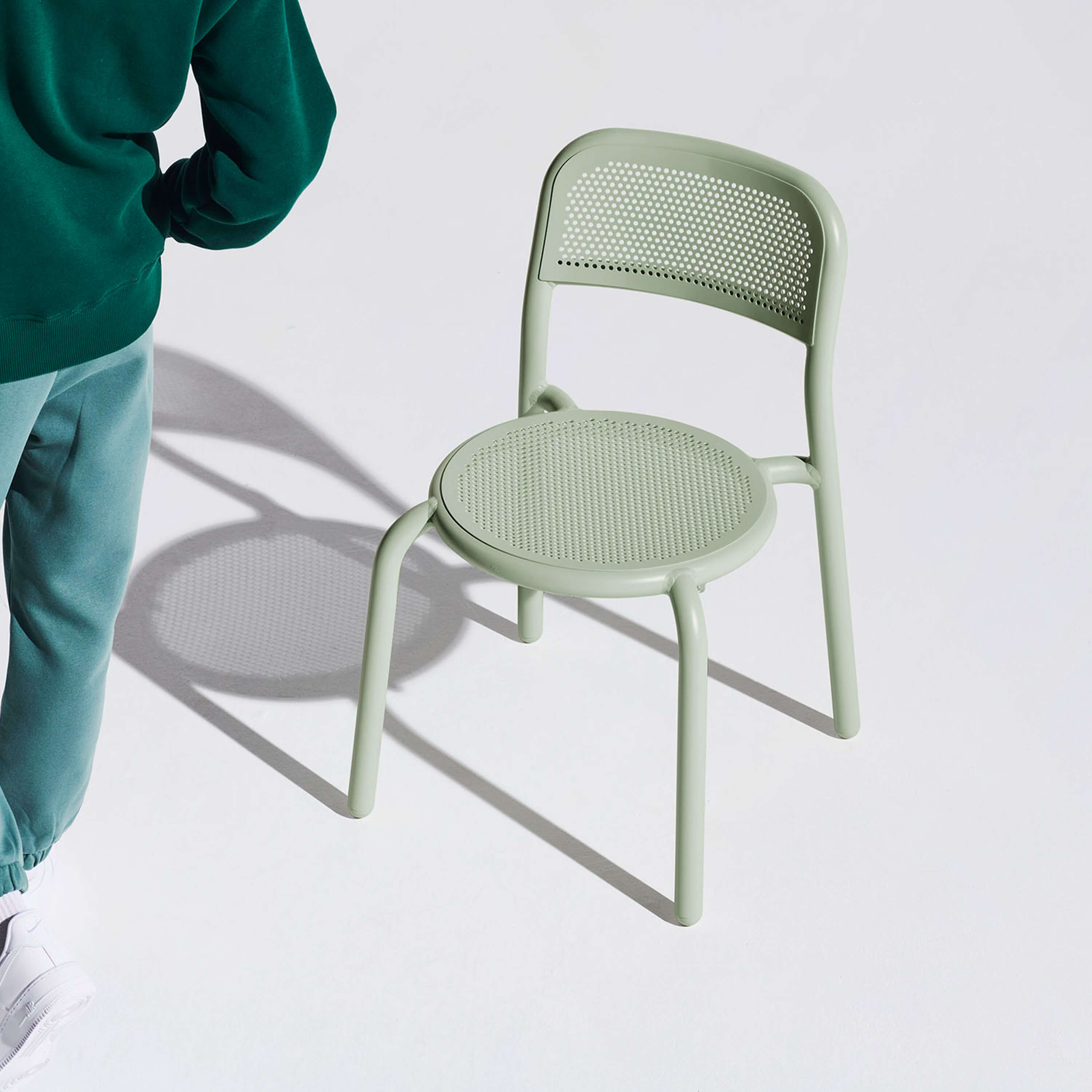 fatboy Gartenstuhl Toni Chair 2er-Set Mist Green