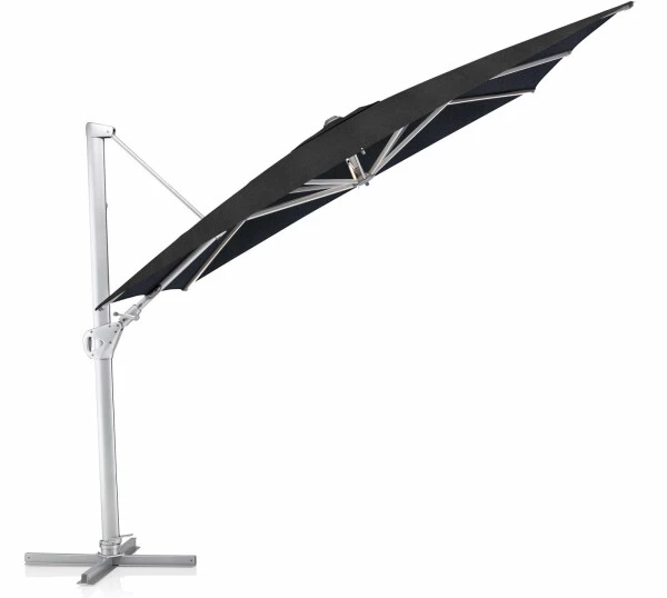 Kettler Sonnenschirm EASY SWING Silber/Schwarz