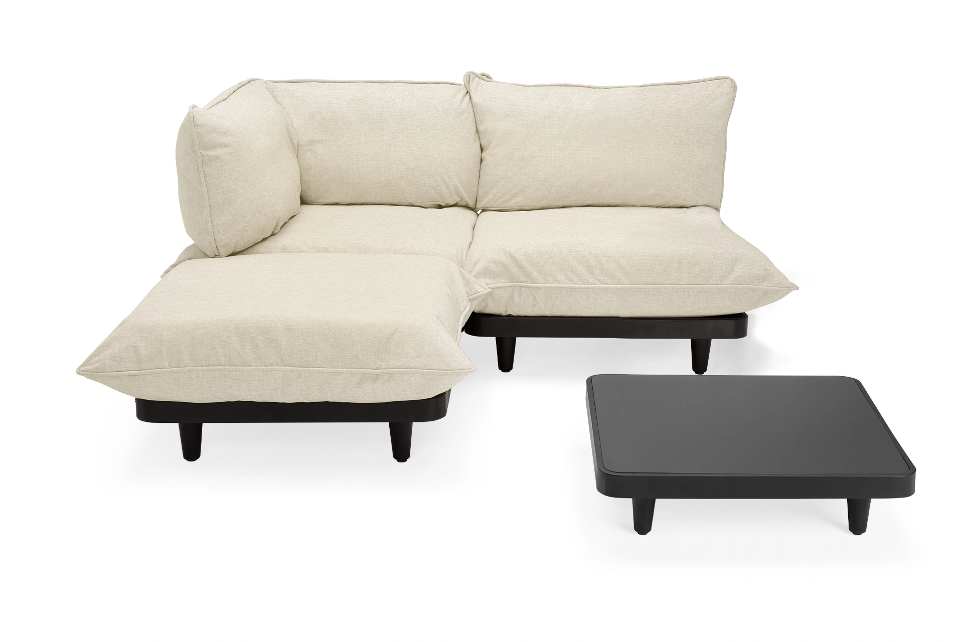 fatboy Gartensofa Paletti Set Medium Incl. Antracite Table