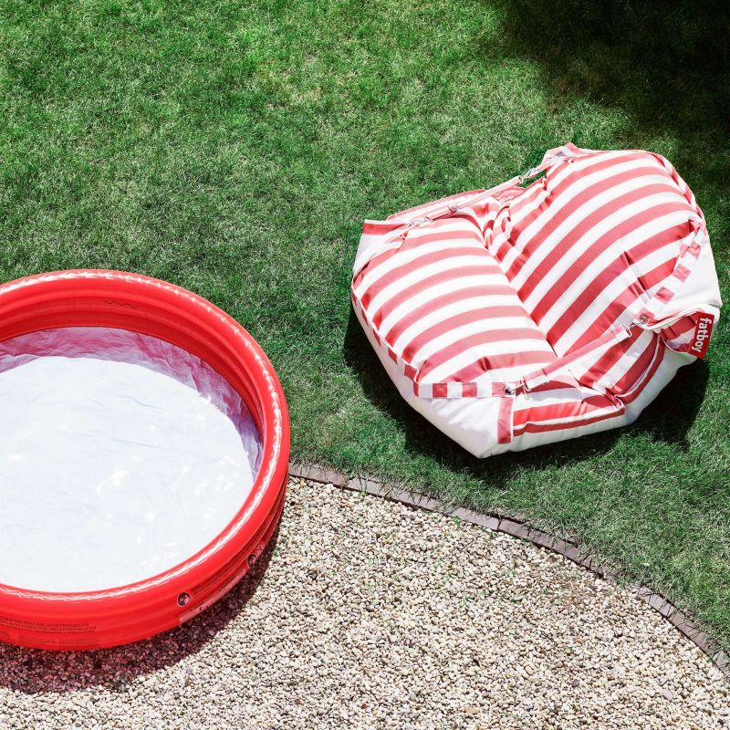 fatboy Schwimmender Sitzsack Original Floatzac Stripe Red